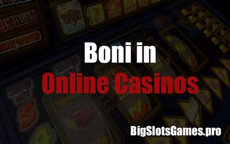 online casino boni